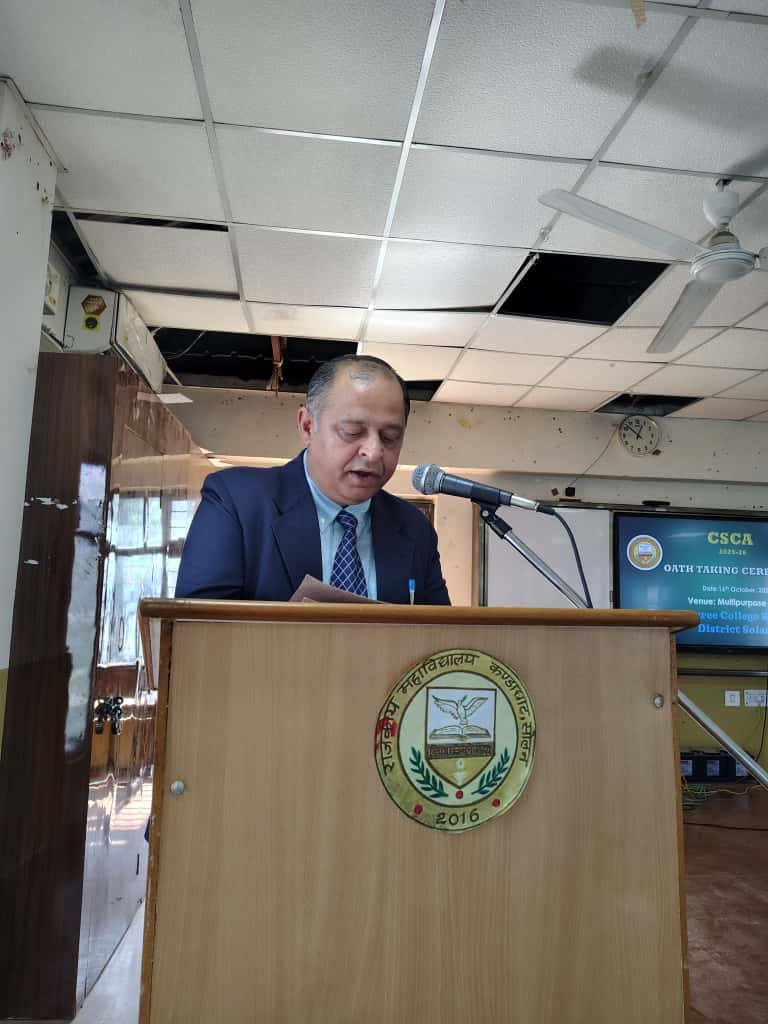 CSCA Oath Taking Ceremony     2025 - 26